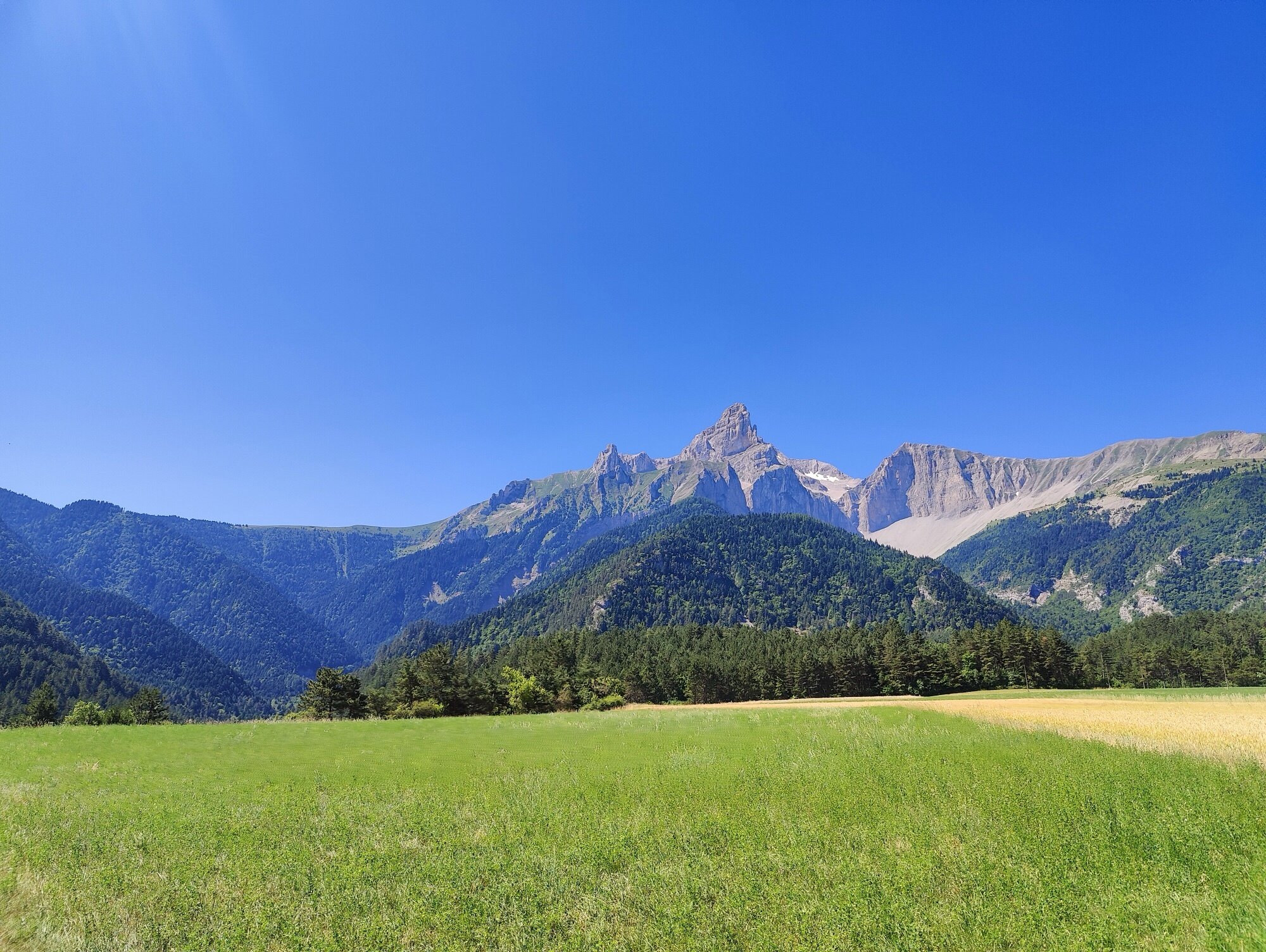 Le Champsaur pastoral : pays d'élevage adossé à des murailles de 3 000 mètres